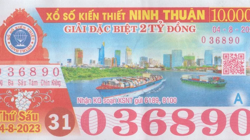 Thông tin cơ bản về xổ số Ninh Thuận 100 ngày